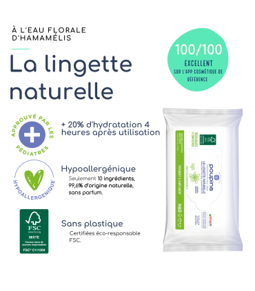 Poupina Trousse de naissance des 1er soins bébé. Lingette, gel lavant, eau nettoyante