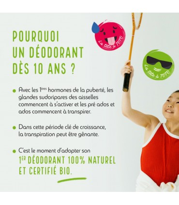 Le déo peaux sensibles certifié bio - Fleur d'Oranger