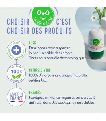 Le déo peaux sensibles certifié bio - Fleur d'Oranger