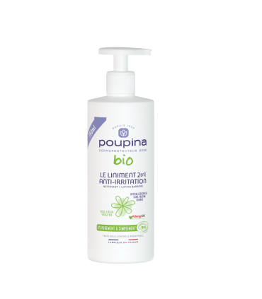 Poupina liniment bio pour bébé à l'huile d'olive